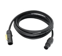 1m-10m Connector Cable Male to Female Main Power Extension One Cable for Led Screen DJ Stage Lighting(10m,12awg(25A))
