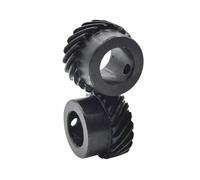 1M 13/15/20 Teeth 45 Degree 90° Helical Gear DIY electronic starter Staggered Gear 6 8 10 12 14 15mm IINKUEYK(6mm,1M 15 Teeth)