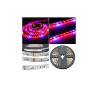 (1M) 1M 2M 3M 4M 5M 3:1 5050 SMD LED Non-waterproof Hydroponic Plant Grow Strip Light DC12V