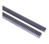 1M 1Mod 10 * 10 100mm/350mm/400mm/450mm/500mm/550mm/600mm-1000mm CNC Small Micro Worm Gear Rack Linear Rail For CNC Milling Router(1pc,900mm)
