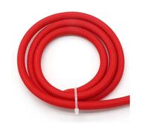 1M 2 4 6 8 10 12 14 16 18 20 25 30 40mm High Density PET Braided Expandable Sleeve Wire Wrap Insulated Nylon Protector Sheath(Red,20mm)