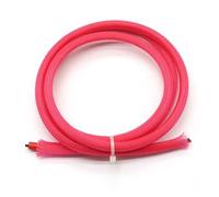 1M 2 4 6 8 10 12 14 16 18 20 25 30 40mm High Density PET Braided Expandable Sleeve Wire Wrap Insulated Nylon Protector Sheath(UV Pink,14mm)