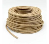 1M 2 Core Round Fabric Cable Electrical Wire Textile Braided Vintage Flex Cord For Diy Lamp Pendant Light Lighting Appliances