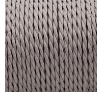 2 Core 10 Meters / 32.8FT Black Braided Cable, LEDSone 2 Core Electrical Cable, Vintage Flex Twisted Fabric Electrical Wire for DIY Lamps Industrial Pendant Lights Lighting Appliances - Black