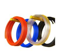 1M/2M/5M/10M/20M Polyurethane Tubing Air Component Hose 4mm 6mm 8mm 10mm 12mm Pipe Line Hose Pneumatic Tube for Compressor(Orange 20m,8X5mm)