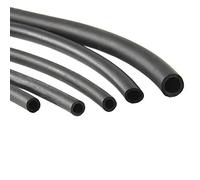 1m 2mm 3 4 5 6 8 10 12 14 16 19 20 25mm Fluorine Rubber Tube, Black Fluororubber Tubing Hose Pipe, 1PCS(14x20mm)