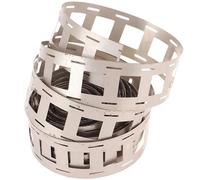 1M 2P Pure Nickel Strip for 18650 Lithium Battery Welding Tape High Purity Belt 0.15 * 27mm Welding Rods Wires Sticks(0.12x27mm)