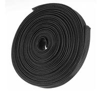1M/3.28Ft Cable Tidy Sleeve, Loom Tubing Cable Sleeve, Adjustable Split Sleeving, Wire Tidy Organizer for TV, Computer, Home Theater, Car and More - Black, Diameter 20mm