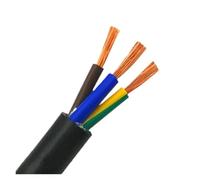 1m 3-Core Wire 2.5mm²-10mm² Square Copper Cable(3core 6 sqaure)
