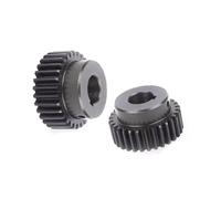 1M 35Teeth Gear Metal Motor Convex Inner Hole 6/8/10/12mm 1-7Pcs(6mm,1pc 1M35Teeth)