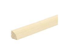 1M / 39.37inch Quadrant Trim Pine Decorative Gap Filling Window Door Moulding Edging Beading Wood TMW Profiles (20mm)