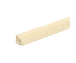 1M / 39.37inch Quadrant Trim Pine Decorative Gap Filling Window Door Moulding Edging Beading Wood TMW Profiles (20mm)
