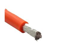 1M/5M Heat-resistant Cable 22 20 18 AWG Soft Silicone Wire Flexible Copper(Orange,5m 22AWG)