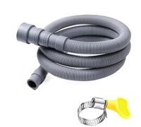 1m 5m Washing Machine Drain Hose Extension Pipe EVA Flexible Dishwasher Drain Hose Corrugated Washer Discharge Tube(2m)
