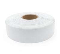 1M 7 Colors 2:1 Heat Shrink Tube, Heating Shrinking Tubing Hose Roll Wire Protector, Heated Shrinkable Wrap Cords Wiring(White,25mm)