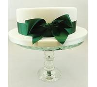 1M Christmas Colours Ribbon Set Including Bow for Cakes/Gift WRAP (35mm Green)