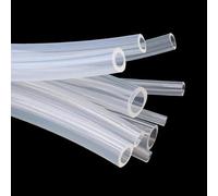 1M Clear Food Grade Transparent Silicone Rubber Hose OD6 7 8 9 10 11 12 13 14 Mm Flexible Silicone Tube(5 Meters,ID 7mm x 10mm OD)
