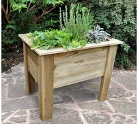 1m Deep Root Planter - 1000 x 800 x 700mm - Treated Timber - Forest Garden