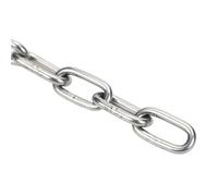 1M Diameter 1/1.5/2/2.5/3/4/5/6mm 304 Stainless Steel Chain Traction Clothes Drying Pet Dog Choker Collar for Gate Door,Lift Chains(Diameter 3.0mm)