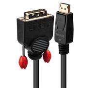 LINDY 1m DisplayPort to DVI-D Cable