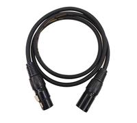 1M DMX512 XLR Cable Male to Female M/F OFC Audio Cable Shielded For Microphone Mixer
