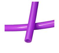 1m Flexible Silicone Tube ID 1 2 3 4 5 6 7 8 9 10 12 14 16 18 20 25mm Colorful Soft Food Grade Tubing Drink Pipe Water Hose(Purple,1M_12X15MM)