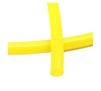 1m Flexible Silicone Tube ID 1 2 3 4 5 6 7 8 9 10 12 14 16 18 20 25mm Colorful Soft Food Grade Tubing Drink Pipe Water Hose(Yellow,1M_1X3MM)