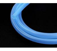 1m Food Grade Silicone Hose - Flexible Rubber Hose for Water, Gas, and Liquid Transport - ID 0.5-10mm, OD 1-16mm(Sky Blue,8mmx12mm)