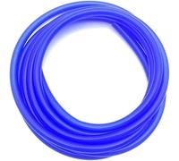 1m Food Grade Transparent Silicone Hose - Flexible, Multi-Color Water Hose for Various use (ID. 0.5-10mm, OD. 1-16mm)(Blue,8mmx10mm)