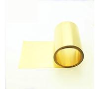 1M H62 Yellow Brass Sheet Foil - Versatile Copper Alloy Strip Belt Coil (10-300mm Width) for DIY & Industrial Use(300mmx0.4mm)