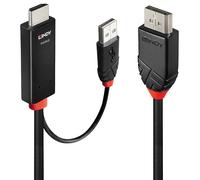 1M HDMI TO DISPLAYPORT CABLE; 41498 (LINDY) Qty X 1