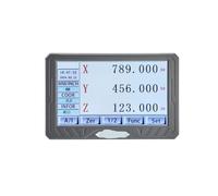 1μm High-end Touch Screen 2 Axis DRO Kit Set LCD Digital Readout 0.005mm K3 K5 Glass Linear Scale Encoders(Package 1)