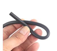 1M ID 1~23mm Black Silicone Tube Flexible Aquarium Air Pump Soft Rubber Hose Heat Resistant High Presure Fuel Tank Pipe(ID 22mm x OD 26mm)