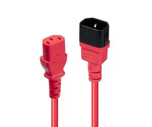 1m IEC Extension Cable, Red