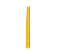 1M Length Profile Flat Sealing 6mm/8mm/10mm, Grey/Blue/Green Hard Track Cover Strips 10pcs(Yellow,6mm)