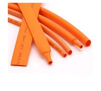1M Orange Heat Shrink Tubing Ratio 2:1 Electric Insulation Protection Kit Dia 1-50 Mm Heat Shrink Tube Polyolefin Thermal Cable Sleeve (Color : Orange1, Inside Diameter : 16mm x 1 Meter)