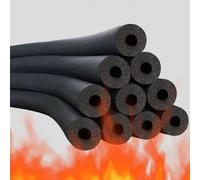 1m Pack Tube Foam Pipe Insulation Lagging Wrap Roll 3-32mm Tubing X 5/6/7/8/9mm Thick Hollow Cover Thermal Energy Saving for Internal Or External(ID 40mm*7mm*1m)