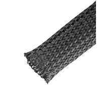 1M PET Wire Sleeving, Widths 3-100mm Retractable Insulating Braid For Pipe Insulation And Corrosion Protection -Expandable Braided Cable Sleeve(18mm)