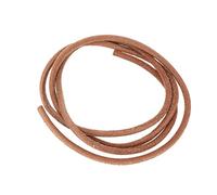1m Round Leather Rope String Jewelry Cord - DIY Necklace Bracelets Thread - High Tenacity - Soft and Smooth Feel - Crafts Supplies for Bracelet Making - - 4mm