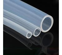 1M Silicone Rubber Hose Transparent Flexible Silicone Tube Diameter 10mm 11mm 12mm 14mm 16mm 18mm 20mm 30mm 50mm Tube-Clear,ID 50mm x 60mm OD