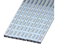 1m Slim Channel Drain Kit Outdoor Water Diverter Gutter Drainage System Stainless Steel Grates for Sidewalks 10 pcs Silver 15x8cm (5 7/8x3 1/8")