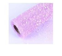 1M Snow Dot Net Yarn Gauze Scrapbook Decorate Flower Wrapping Paper Wedding Birthday Christmas Party Gift Box Craft Paper(Purple)