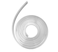 1M Square White Silicone Strip Thick 4-30mm Anti Oil Seal Gasket Rubber Bar, Solid Rubber Weather Strip 1pc(15x15mm)