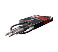 1M Stagg 6.3mm Stereo Jack (M) to Stereo 6.35mm Jack (M) Balanced Audio Cable