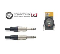 1M Stagg 6.3mm Stereo Jack (M) to Stereo 6.3mm Jack (M) REAN N-Series