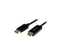 StarTech.com 3ft (1m) DisplayPort to HDMI Cable - 4K 30Hz - DisplayPort to HDMI Adapter Cable - DP 1.2 to HDMI Monitor Cable Converter - Latching DP Connector - Passive DP to HDMI Cord