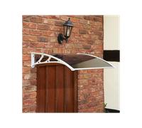 1m Tinted Door Canopy - White