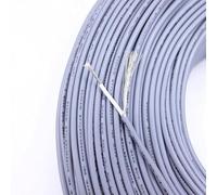 1M UL1185 Channel Audio Single Core Electronic Copper Shielding Wire Shielded Wire Signal Cable 28 26 24 22 20 18 16 14 12 10AWG (Color : Grey, Size : 24 AWG)