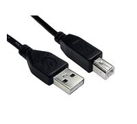 1m USB 2.0 A to B Cable ~ Premium Quality ~ High Speed ~ 480Mbps ~ For Epson, HP, Canon, Lexmark & Oki USB Printers