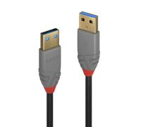 Lindy USB 3.2 Type A to A Cable - Anthra Line - - 1 Metre